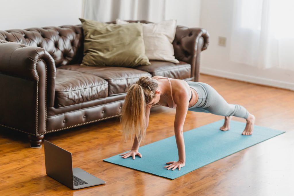 The plank exercise can help you with your back ache. 